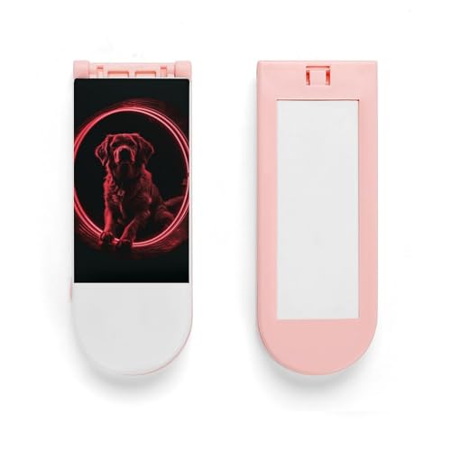 Support téléphone lumière selfie chien rouge 3 modes pour sublimer vos photos
