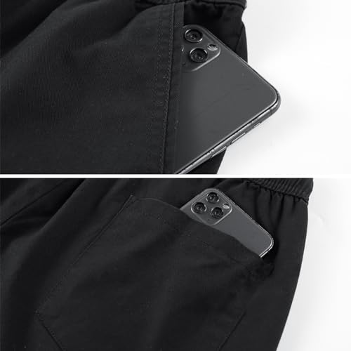 Msmsse Womens Cargo Hiking Shorts Summer Casual Drawstring Knee Length Shorts for Women4