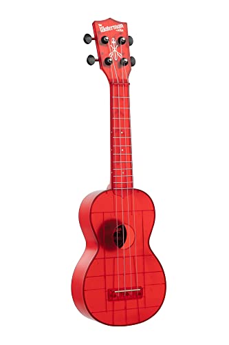 Kala KA-WMT-RD-S – Waterman, ukulélé soprano – Maritime Red Transparent - Les Beatles, Paul McCartney, John Lennon, RIngo Starr, George Harrison Kala KA-WMT-RD-S - Waterman, ukulélé soprano - Maritime Red Transparent