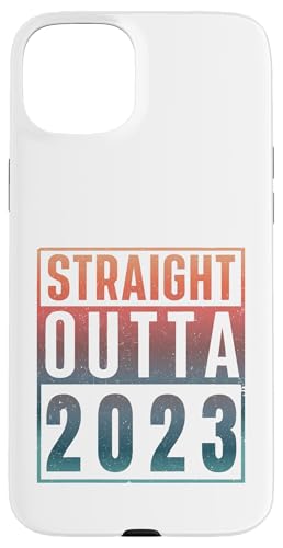 Straight Outta 2023 Birth Of Birthday Classic 2023 Vintage �X�}�z�P�[�X iPhone 15 Plus �p