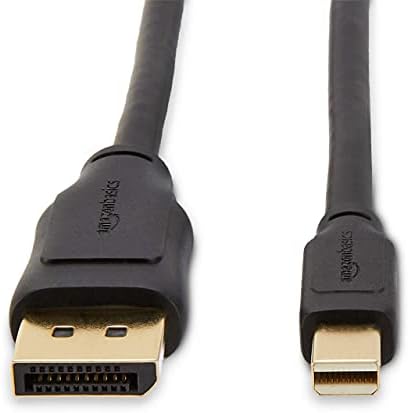 AmazonBasics Mini DisplayPort to DisplayPort Cable - 3 Feet
