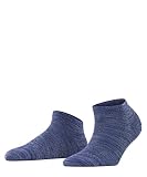Burlington Damen Sneakersocken Soho Vibes, Baumwolle, 1 Paar, Blau (Light Jeans 6662), 36-41