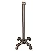 Rustic Industrial Standing Pipe Paper Towel Holder, Kitchen Tissue Holder Countertop for Kitchen & Bathroom, Simply Tear Roll Contemporary Paper Towel Holder Napkin Towel hold (Bronze)