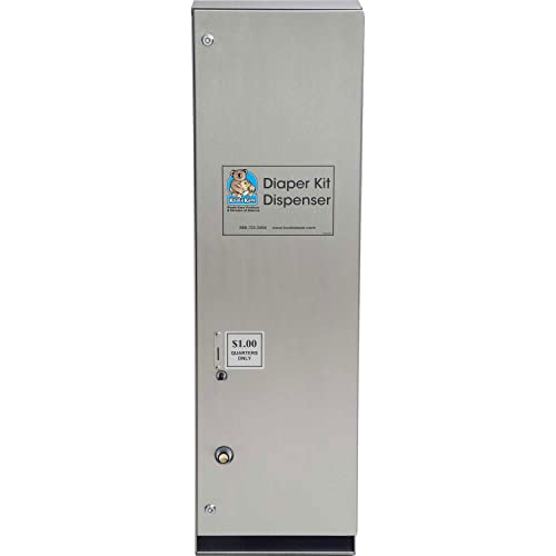 KOALA KARE Products KB143-SS Diaper Dispenser,Stainless Steel