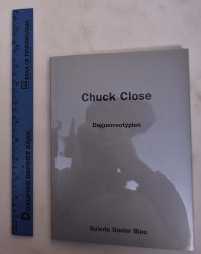 Chuck Close: Recent paintings : March 17-April ... 1878283952 Book Cover