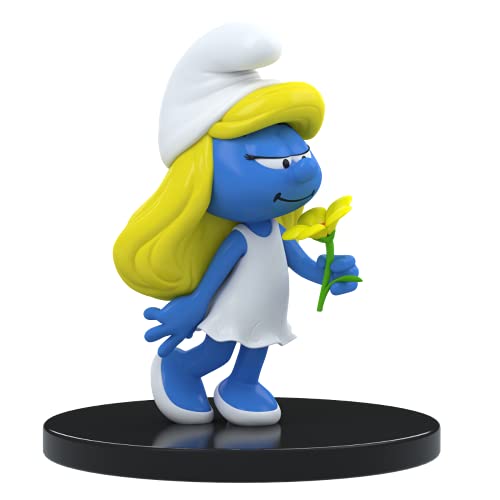 Blue Resin Figurine de Collection Puppy Les Schtroumpfs, La Schtroumpfette (2021)