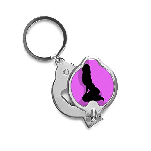 Coupe-ongles femme agenouillée DIYthinker compact pour votre trousse de toilette de voyage