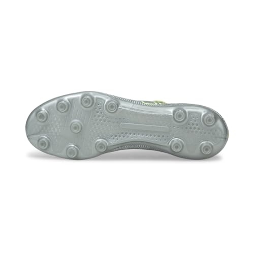 PUMA PUMA Women's Technical Sport Shoe Soccer, Diamond Silver Fizzy Light, 7.5