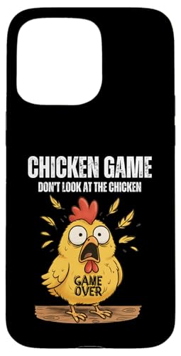 Chicken Game Don't Look at The Chicken Funny Meme ���[���A �L�b�Y �X�}�z�P�[�X iPhone 15 Pro Max �p