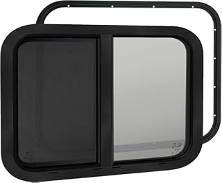 LIROPAU fenêtre coulissante 60 x 30 cm avec moustiquaire