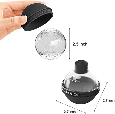 FOSOE Ice Ball Molds - Thumbnail 3