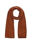 Schal s.Oliver Damen Softer Schal aus Feinstrick brown 1