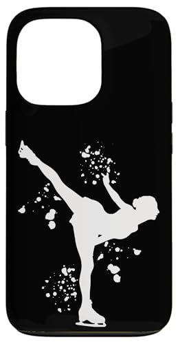 Ice Skater Figure Skating Colorful Girls Ice Skating Case for iPhone 13 Pro
