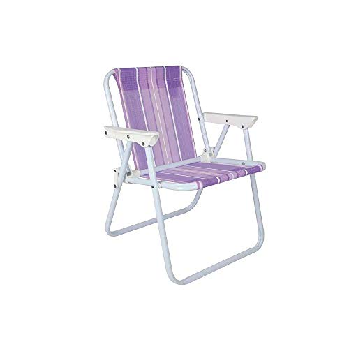 Cadeira de Praia Aço Alta Infantil - Estampas Variadas - Mor