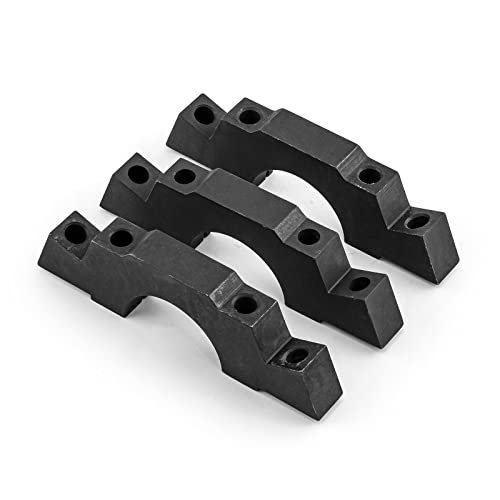 Speedmaster PCE289.1002 Compatible with Chevy SBC 350 OEM 2 Bolt to 4 Bolt Splayed Billet Steel Main Caps(Middle 3 Caps)