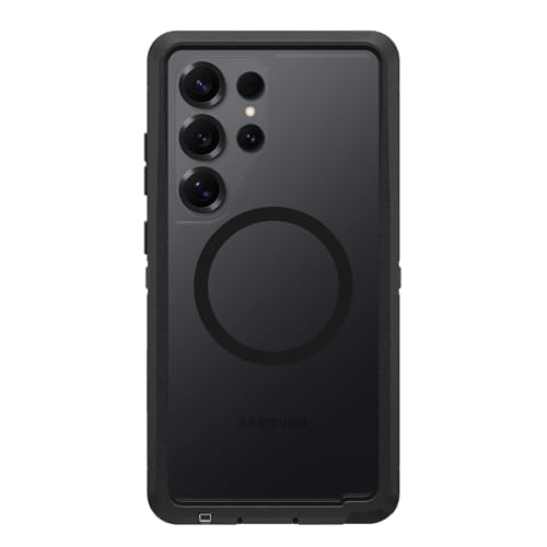 OtterBox Samsung Galaxy S25 Ultra Defender Series XT Clear Magnet Case - Dark Side (Black)
