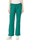 Cherokee Women's Workwear Scrubs Core Stretch Jr. Fit Low-Rise Cargo Pant, Hunter, Medium