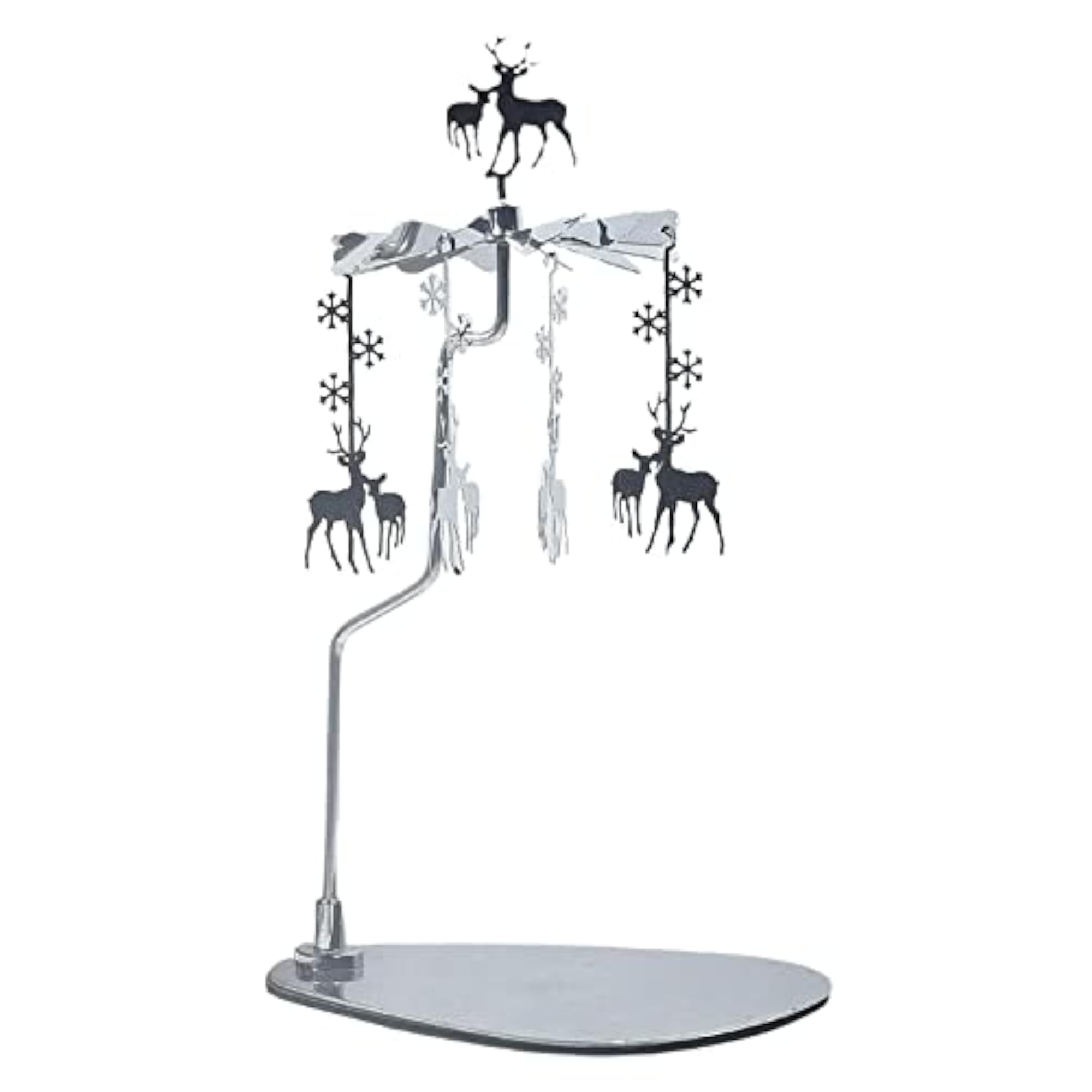 Rotary Candle Holder Tea Lights for Holiday Decor
