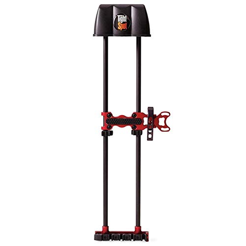 Tightspot Hunting Shooting Archery Lightweight 5-Arrow Full-Size Quiver With Quick Draw System, Red, Right Hand #TOP4
