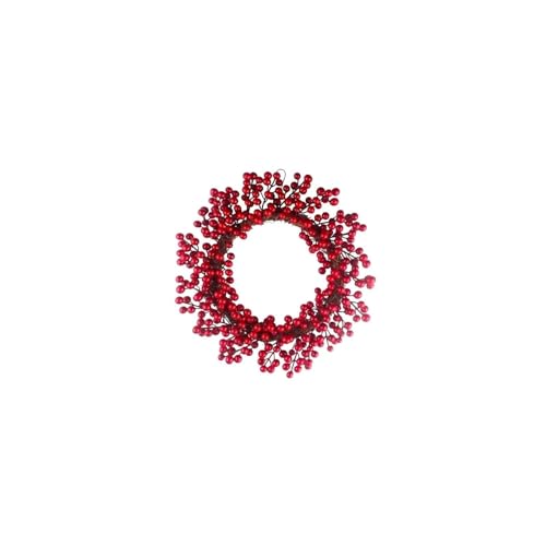 Couronne de Noël résistante aux intempéries pour porte extérieure
