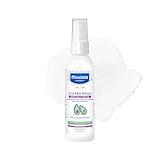 Mustela Baby Diaper Rash Cream Spray – Touch-Free protectant with Zinc Oxide & Natural Avocado - Treats, Soothes and Prevents Diaper Rash- Fragrance-Free - 3 fl. oz