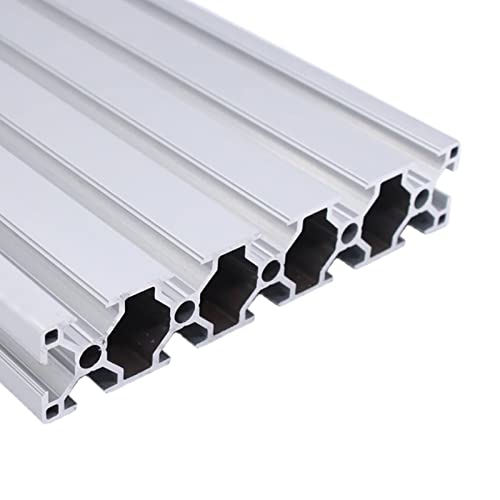 Kwweeoo 30150 Aluminum Extrusion T Slot 1500mm Long Silver 1 Pack, Extruded...