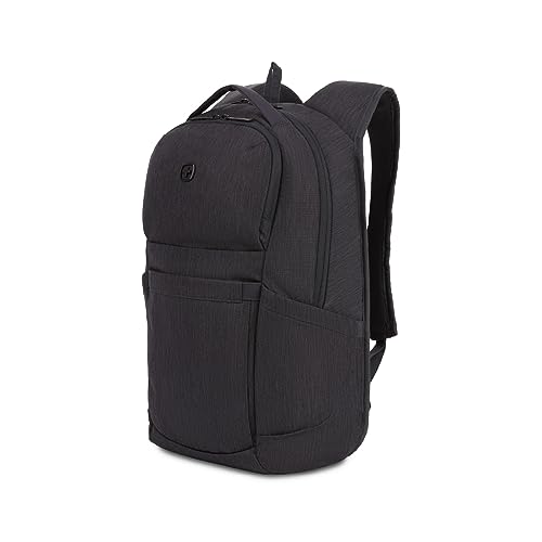 SwissGear 8183 Laptop Backpack, Charcoal Heather, 18 In