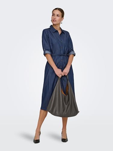 Robe midi 3/4 femme idéale pour le bureau et les sorties - 6