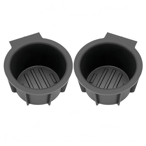 2 insertos de portavasos para consola frontal Ford F150 miniatura 1