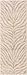Hauteloom Manteca Contemporary Animal Zebra Print Runner Rug for Living Room Hallway, Kitchen - Distressed Faded Style - Cream, White, Beige, Gray - 2'7