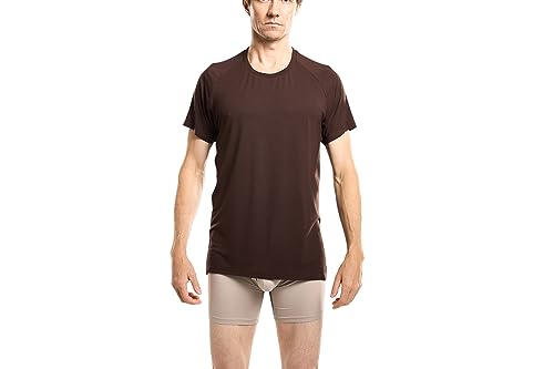 Mr. Davis Men's Bamboo Viscose Traditional Cut Crew Neck Undershirt - Stylish Crew Neck Undershirts for a 3 Pack2