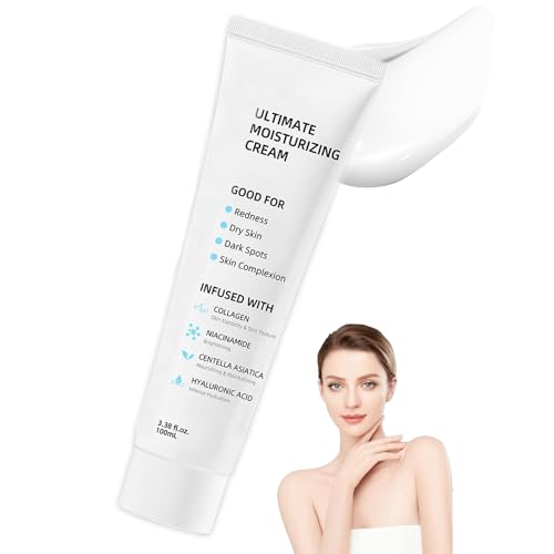 Glowage Repair Moisturiser Cream, Centella Soothing Cream, Ultimative Feuchtigkeitscreme Gesichts, Centella Asiatica Gesichtscreme für Beruhigend, Pore Minimizing, Reduziert Falten und feine Linien