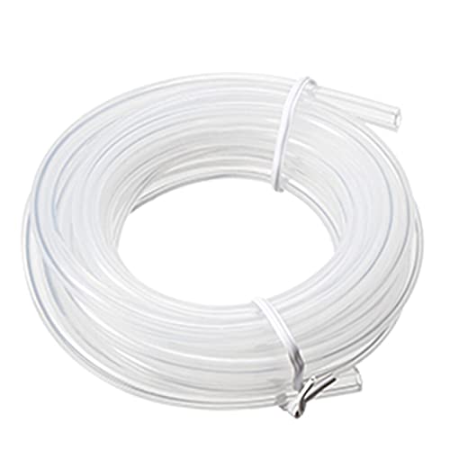 Verakee Ztengyu-Tubo de Manguera Tubo de Silicona, ID de 2 mm x 3mm OD, Tubería de Goma de Silicona Flexible, Tubo de Manguera de Agua, Tubería de Bomba Transparente De múltiples Fines Cover