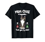 Grapheino Co. T-shirts Chat très Drôles