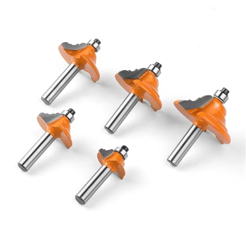 �g���}�[ �r�b�g 1PCS Table Edge Router Bit 8mm Shank Line knife Woodworking cutter Tenon Cutter for Tools(8X25.4)