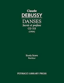 Paperback Danses sacrée et profane, CD 113: Study score Book