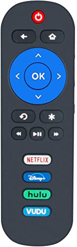 Universal for Roku TV, Compatible with TCL Roku/Onn Roku/Element Roku/Westinghouse