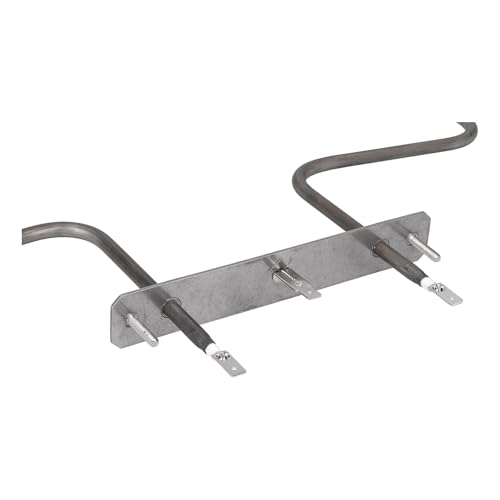 Oberhitze Heizspirale Heizung 1400W kompatibel mit Bauknecht Ignis Whirlpool Privileg 481225998472 488000525918 für Backofen Grau