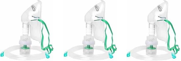 Sterile Nebulizer Mask Kit With 2 Meter Tubing, Medicine Chamber And Mask - Universal Fit and Latex-Free for Asthma, COPD & Breathing Therapy (3, Child)-image-29