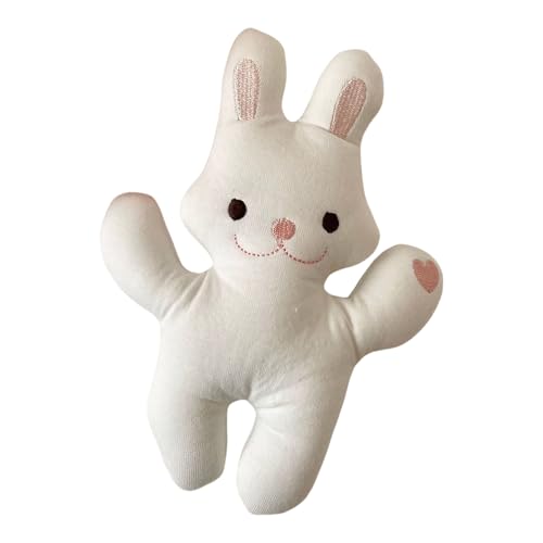 Peluche douce lapin pour calmer les pleurs de bébé en poussette et faciliter le sommeil