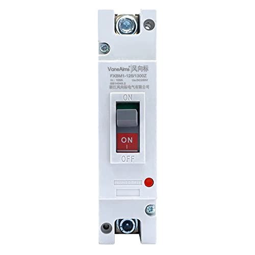 Disjoncteur monophasé boîtier moulé DC 250V pour protection solaire PV