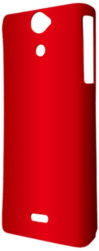 Sanwa Supply PDA-XP22R Rubber Coated Hard Case for Xperia AX, Red