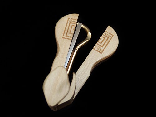 Jew's Harp by P.Potkin in case/Droplet /-mouth musical instrument (jaw harp) Beautiful sound Excellent quality (dan moi)