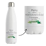 🎁 Idéal pour réchauffer le cœur et illuminera votre journée. Cette Jolie Bouteille Isotherme est un Cadeau Unique et l'Idée Parfaite pour faire plaisir! Pour chaque moment de la journée, pour le café ou le thé, cette gourde est un cadeau du quotidien durable qui accompagnera longtemps avec le sourire la personne que vous gâter.