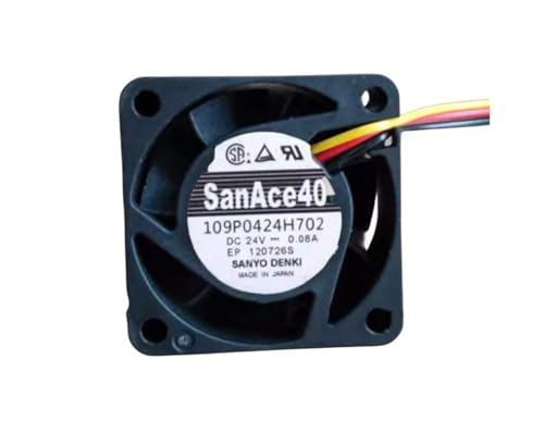 Wentylator chłodzący 109P0424H702 24V 0,08A 4015, 40 x 40 x 15 mm, 3 przewody