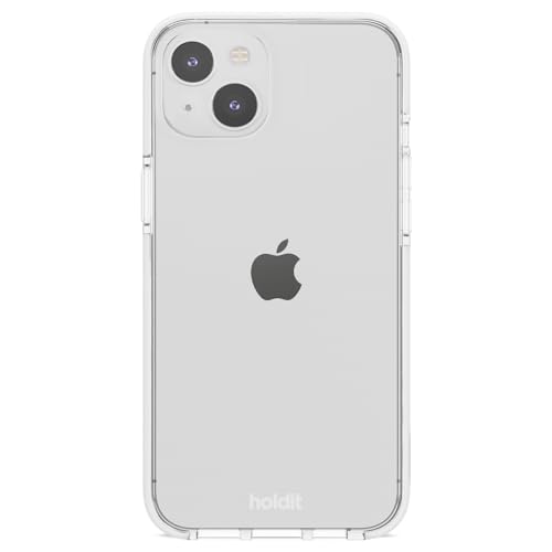 HOLDIT �X�}�z�P�[�X (iPhone 15Plus / �N���A�z���C�g) �X�}�z �n�[�h�P�[�X �J�o�[ �P�[�X (�ϏՌ�/TPU�f��/���C�����X�[�d�\) iPhone15Plus iphone�P�[�X