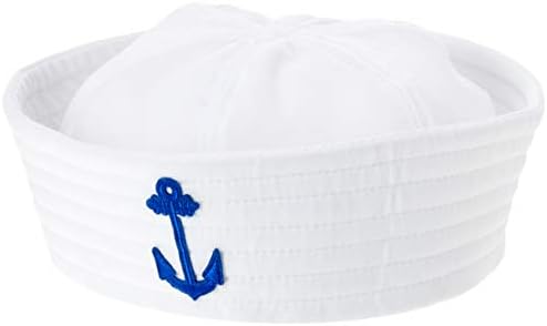 Amscan Blue Anchor Costume Sailor Hat 