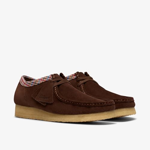 Clarks Originals Men's Wallabee Chocolate Combi 261827694