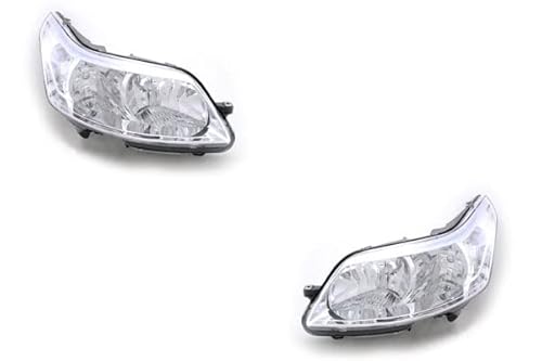 Johns, Jeu de phares pour Citroën C4 11/04-07/11 H7/H1 Jeu gauche et droit