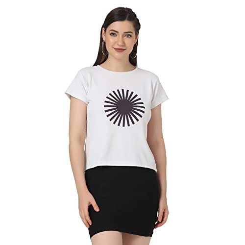 Image of GRECIILOOKS T Shirt for Women | Women T Shirt | T Shirt Women | Casual Loose Fit | Oversized T Shirt for Women | T-Shirt for Women